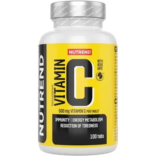 Витамин С с шиповником Nutrend Vitamin C with rose hips 100 таблеток