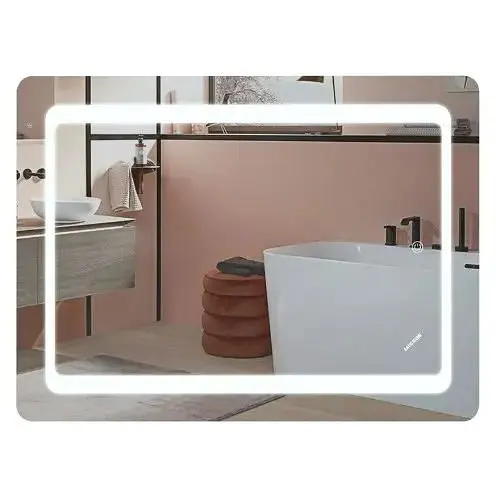 Дзеркало Mixxus TWEE MR09-80x60-REVERSE з LED Touch, Anti-fog, димером, регулюванням яскравості (MI6660) - фото 1