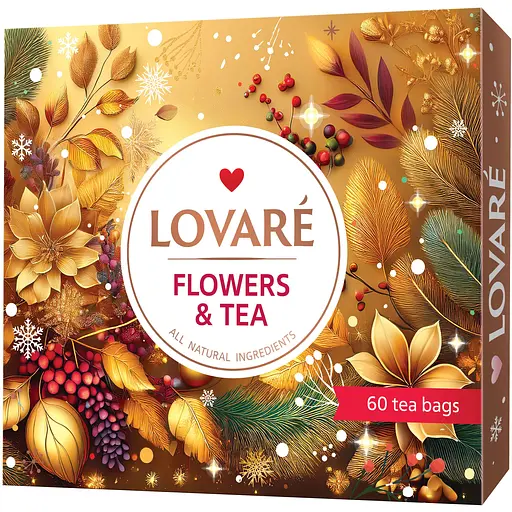 Чай чорний Lovare Портфельчик 12 видів 60 шт. х 2 г (659005)