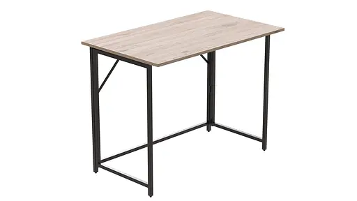 Стіл розкладний Моріс Ferrum-decor 750x1000x600 Чорний метал ДСП Дуб Сан-Марино 16 мм (FRD-104670) - фото 4