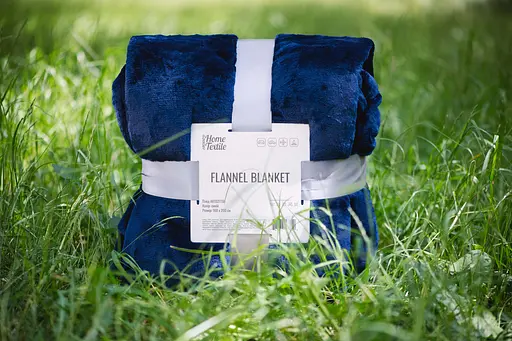 Плед Ardesto Flannel 160х200 см 100% полиэстер синий (ART0211SB) - фото 5