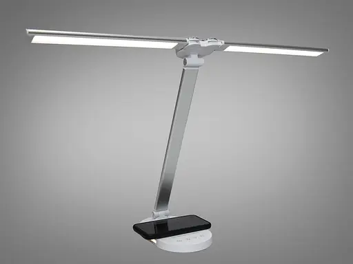 Компактна світлодіодна настільна складна лампа з usb зарядкою, 14 Вт - фото 1