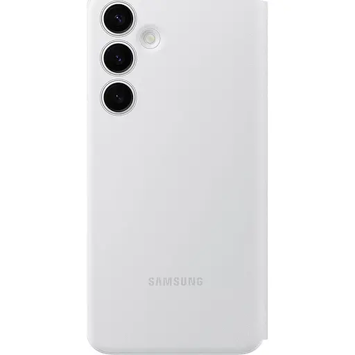 Оригінальний чохол-книжка Smart View Wallet Case для Galaxy S24 Plus White (S926) EF-ZS926CWEGWW - фото 4