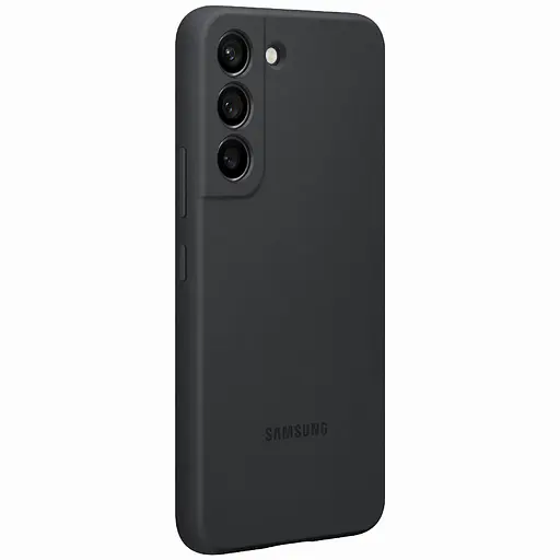 Оригінальний силіконовий чохол Silicone Cover для Samsung Galaxy S22 Plus (S906) Black EF-PS906TBEGRU - фото 2