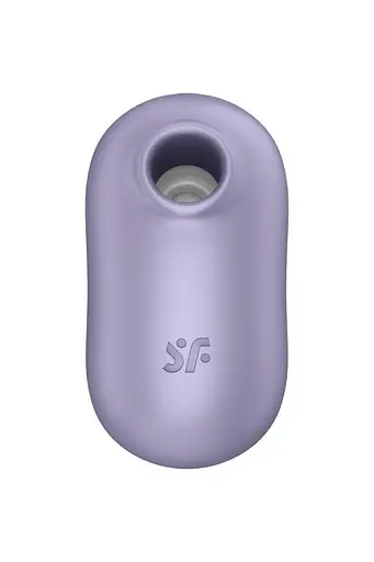 Вакуумний кліторальний стимулятор з вібрацією Satisfyer Pro To Go 2 ліловий - фото 2