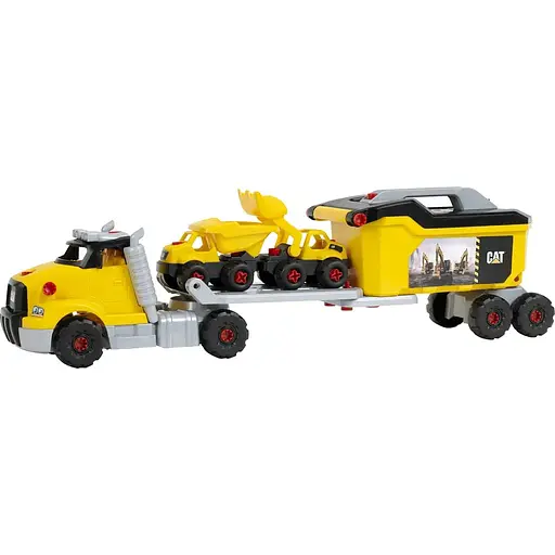 Набор игрушечных грузовиков Klein Cat, 4 в 1 (3252) - фото 2