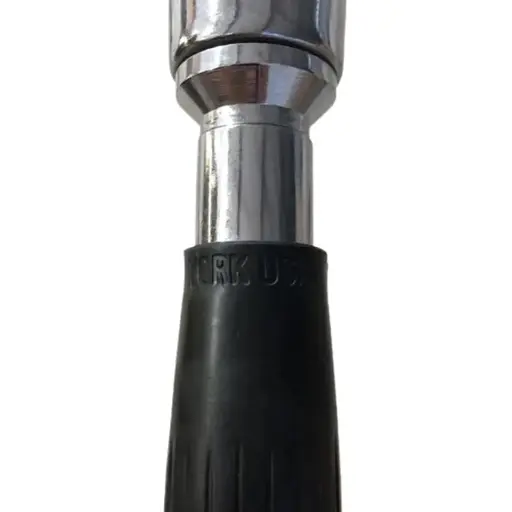 Ручка для тяги York Fitness V-подібна на трицепс з гумовими рукоятками, хром - фото 10