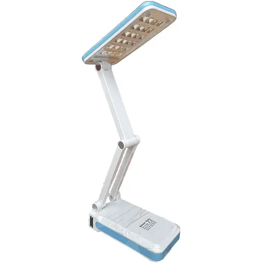 Настольная LED лампа светильник Silver Toss портативная лампа на аккумуляторе синяя