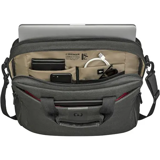 Сумка для ноутбука Wenger 16" MX ECO Brief Anthracite (612263) - фото 5