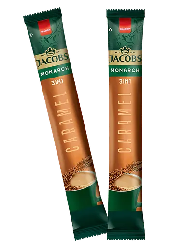 Напиток кофейный Jacobs 3 в 1 Caramel, 15 г (797980) купить в