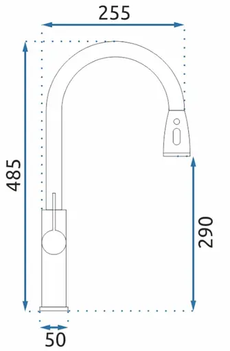 Смеситель для кухни Rea Nest gold золотой REA-B2058 Золотой - фото 6