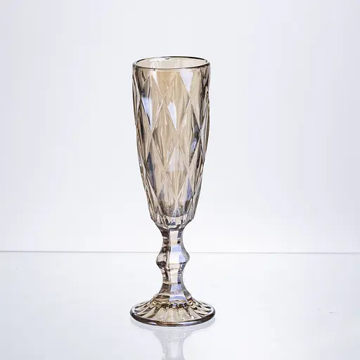 Набор бокалов для шампанского Citrine 6 штук по 180 мл. HP-19-280 прозрачный бокал для напитков игристых вин легких коктейлей - фото 3