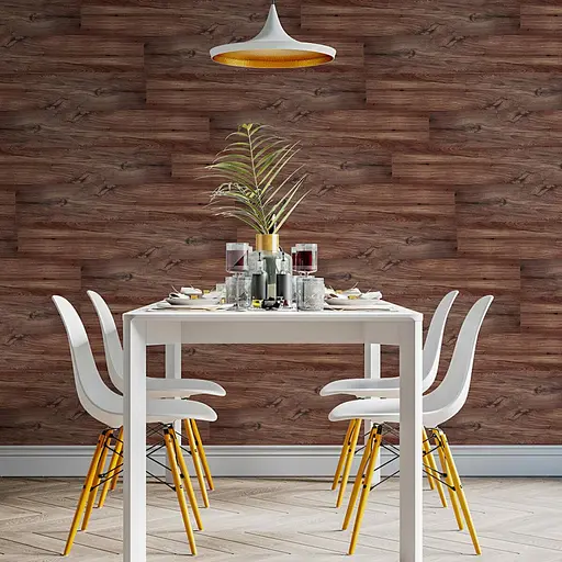 Самоклеющаяся виниловая плитка 152.4х914.4х1.5мм Каштан, цена за 1 шт. (СВП-002) Матовая SW-00000282 - фото 5