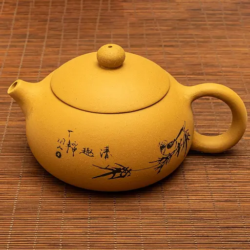 Исинский чайник Бянь Сиши Бамбук 350 мл - фото 6