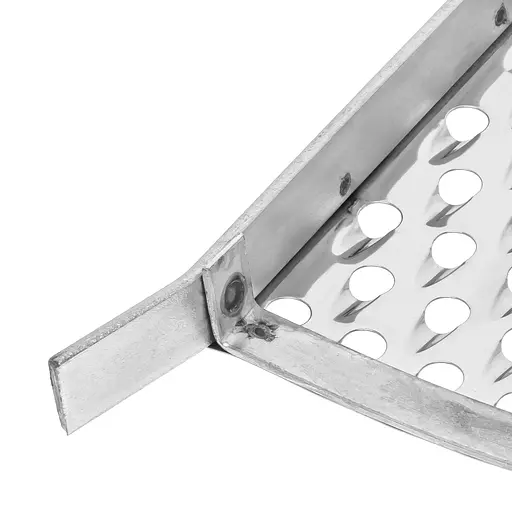 Терка корморізка ручна кормова нержавійка для подрібнення коренеплодів з великими отворами 40х19 см, РКС-Пром 87696 - фото 7