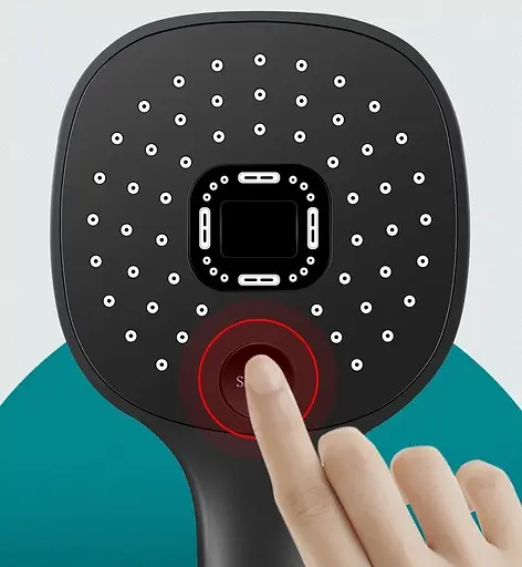 Душевая лейка и шланг HB37-3 (Черный) - фото 4