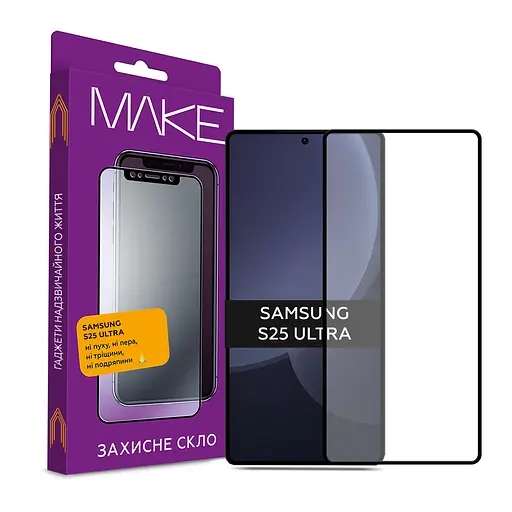 Захисне скло MAKE Samsung S25 Ultra