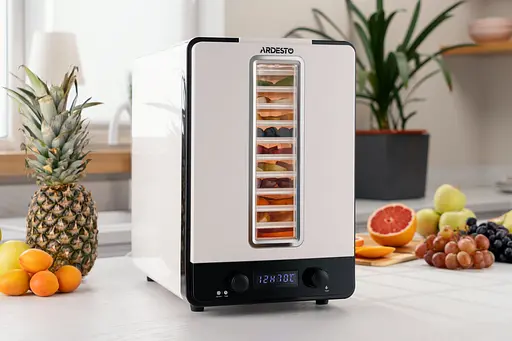 Сушарка Ardesto для продуктів FDB-1138 550 Вт піддонів 10+1 x 3 см пластик білий - фото 5