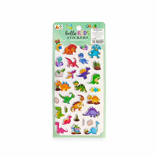Наліпки дитячі 6 дизайнів 12 шт. (762794ML) - фото 7