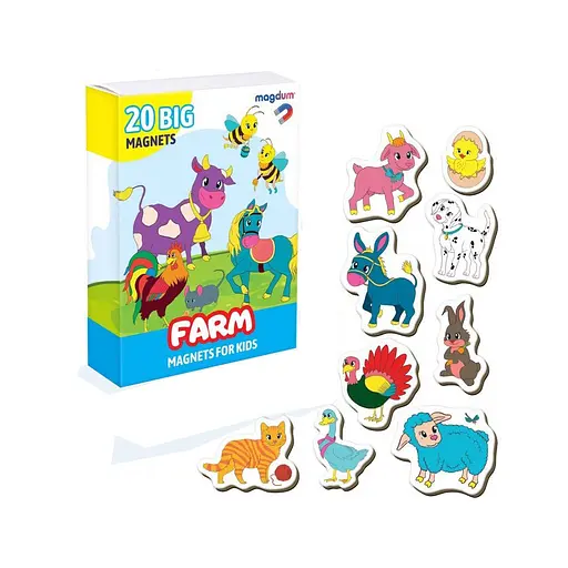 Набір магнітів Farm Magdum ML4031-32 EN