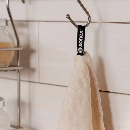 Набір вафельних рушників для кухні Sonex Cleo 40х60 см, 2 шт. бежевий (SO102553) - фото 3