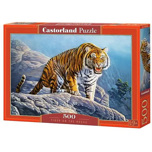 Пазл Castorland Тигр на камне 500 эл. (B-53346)