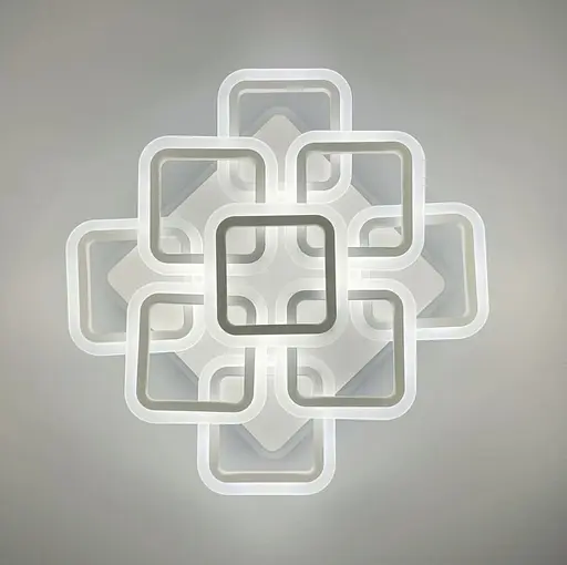 Светодиодная потолочная люстра с цветной RGB подсветкой Ст. A 2505/9 S RGB | Line F - фото 1