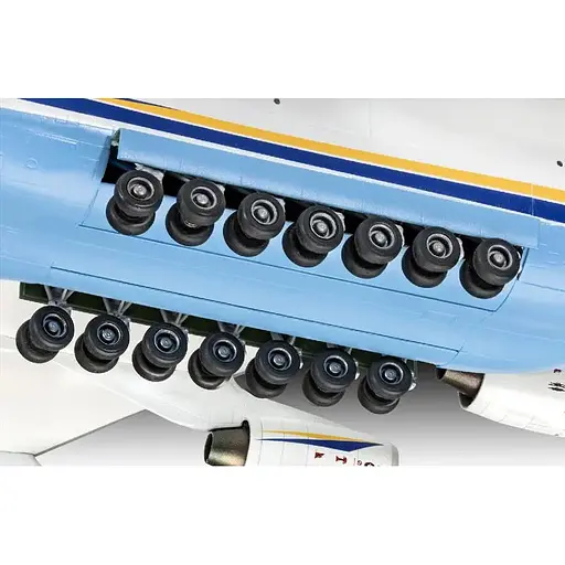 Сборная модель Грузовой самолет АН-225 Мрия Revell RVL-04958 уровень 5 1:144 - фото 7