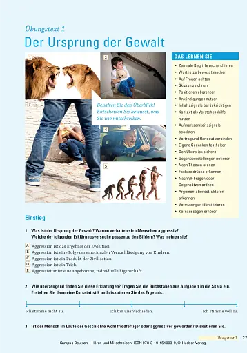 Campus Deutsch. Hören und Mitschreiben mit Audio-CD - фото 2