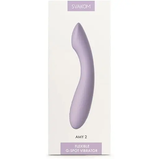 Вібратор для точки G Svakom Amy 2 Pastel Lilac - фото 8