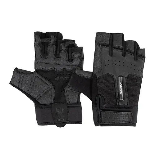 Перчатки BiotechUSA Toronto Unisex Leather black S