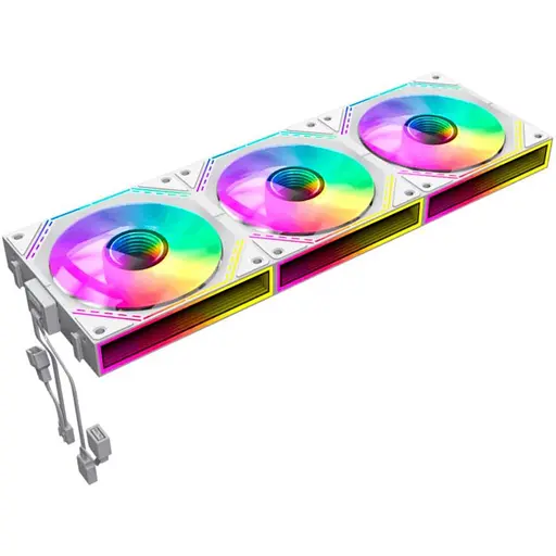 Комплект вентиляторов GameMax 120мм FN12A-S3I-W (FN12A-S3I-W) - фото 2