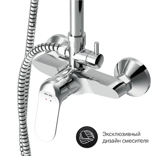 Душова система Am.Pm Sunny F0785C800, Хром - фото 11