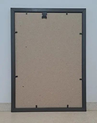 Фоторамка 21Х30, (А4), коричневая без золотой вставки, 1511-B84 б/з, СТЕКЛО + КАРТОН - фото 2