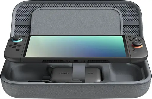 Чехол Belkin из акумулятором 10000mAh для Nintendo Switch 2 Charcoal - фото 3