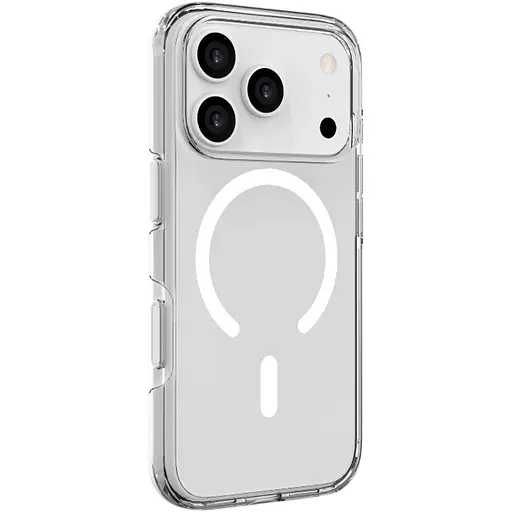 Чехол iLera ClearShell Camera Button with MagSafe для Apple iPhone 17 Pro Transparent iLHsCLCaB17Pr (150429)