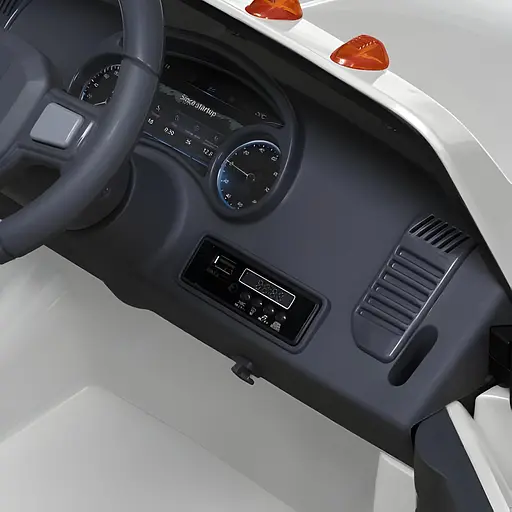 Электромобиль детский Bambi Джип Dodge M 5766EBLR-1 RAM 2 мотора 35W 1 аккумулятор 12V10AH MP3 - фото 4