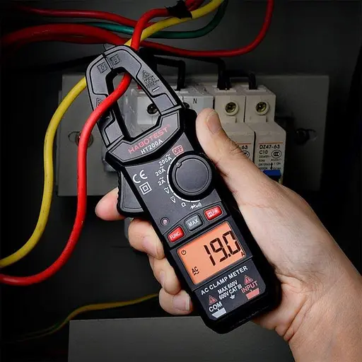 Затискний вимірювач Habotest AC600V/200A, DC600V (HT200A) - фото 3