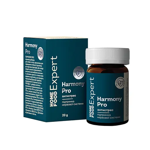 Адаптоген Home Food Expert Harmony Pro для поддержания нервной, эндокринной и иммунной систем 20 г