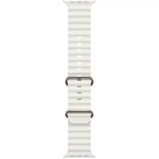 Ремінець Hoco iWatch WA12 Original series marine double buckle silicone strap (38/40/41 мм) white