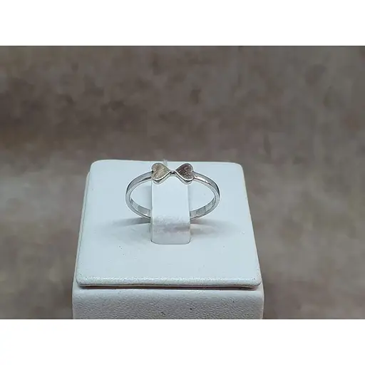 Серебряное кольцо с позолотой. 12036р - фото 2