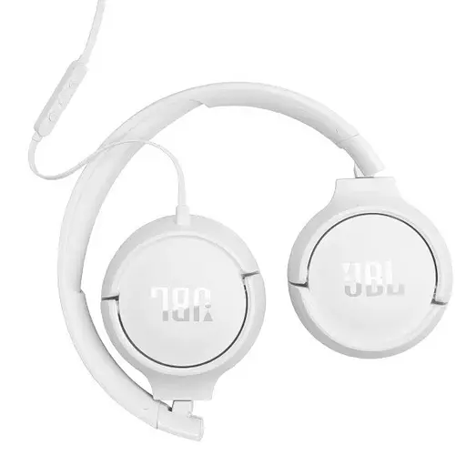 Наушники JBL проводные Tune 520C разъем USB-C ( T520CWHT) белые - фото 4