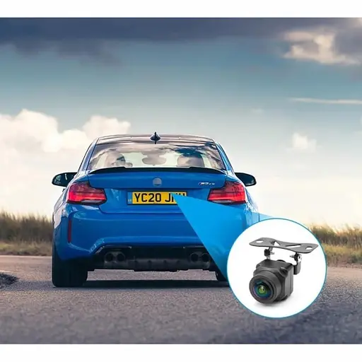 Камера заднего вида E309 1080P 180 градусов объектив «рыбий глаз» универсальная - фото 7