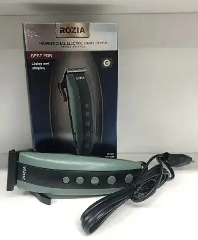 Машинка провідна Rozia HQ-351 від мережі для стрижки волосся зі змінними насадками 5 Вт - фото 4