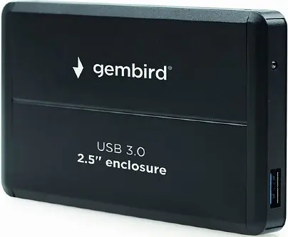 Кишеня зовнішня Gembird EE2-U3S-2 2.5" USB 3.0 black - фото 1