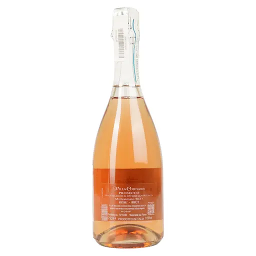 Вино ігристе Prosecco Villa Cornaro DOC Rose Brut рожеве брют 0.75 л - фото 4