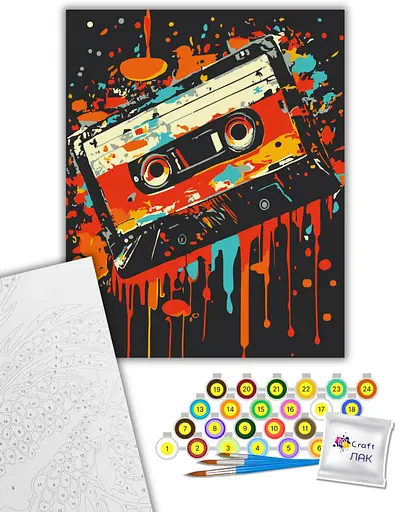 Картина по номерам "Палитра звука" 12032-AC 40х50 см - фото 2
