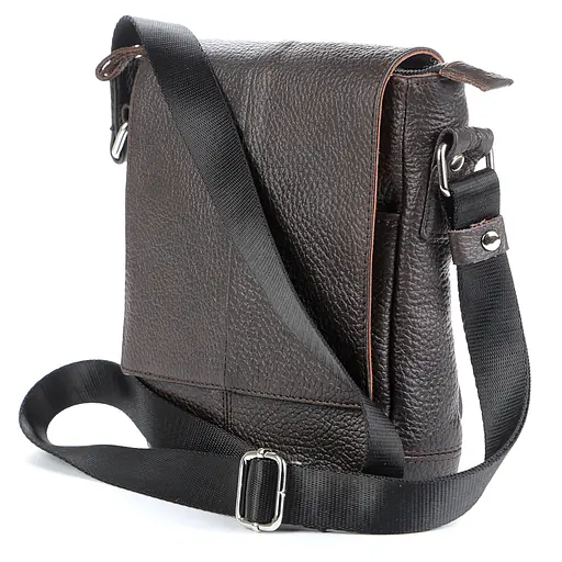 Сумка кожаная мужская SHVIGEL  18х18х6 см sum0012627 - фото 4