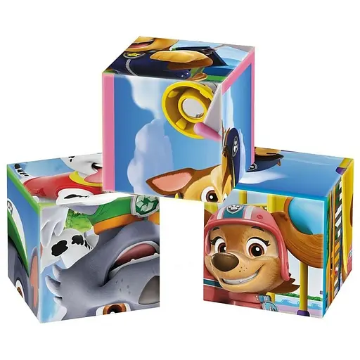 Кубики-пазл Clementoni Paw Patrol 12 шт. (41194) - фото 2