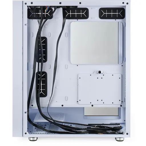 Корпус Vinga Pillar White (Pillar White) без блока питания, б/у - фото 7